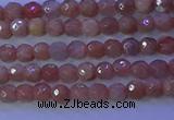 CMS569 15.5 inches 4mm faceted round moonstone gemstone beads