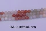 CMS634 15.5 inches 12mm round rainbow moonstone gemstone beads