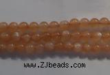 CMS731 15.5 inches 6mm round A grade natural peach moonstone beads