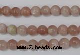 CMS752 15.5 inches 7mm round natural moonstone beads wholesale