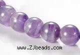 CNA03 10mm round AB grade natural amethyst quartz bead Wholesale