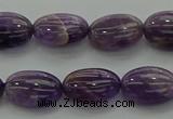 CNA1036 15.5 inches 8*12mm oval dogtooth amethyst beads wholesale