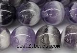 CNA1157 15.5 inches 10mm round natural dogtooth amethyst beads