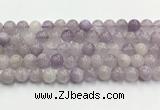 CNA1223 15.5 inches 12mm round lavender amethyst gemstone beads wholesale