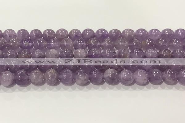CNA1232 15.5 inches 10mm round lavender amethyst gemstone beads