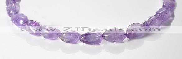 CNA18 16 inch freeform A- grade natural amethyst beads Wholesale