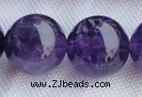 CNA27 15.5 inches 16mm round grade B natural amethyst beads wholesale