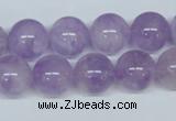 CNA405 15.5 inches 16mm round natural lavender amethyst beads