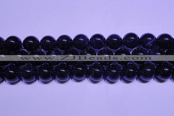 CNA555 15.5 inches 14mm round A grade natural dark amethyst beads