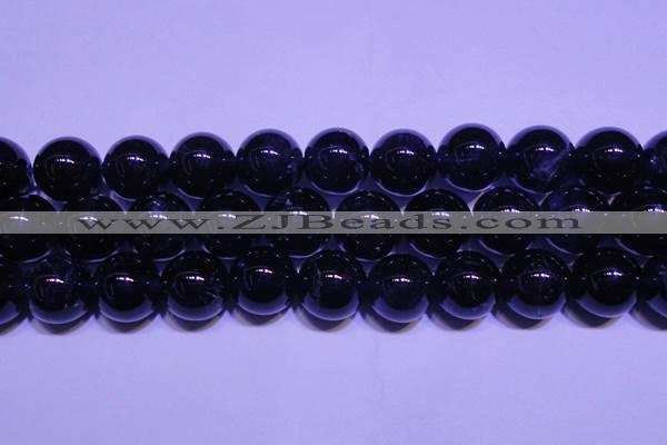 CNA556 15.5 inches 16mm round A grade natural dark amethyst beads