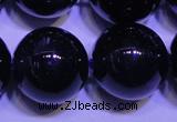 CNA577 15.5 inches 18mm round AAA grade natural dark amethyst beads