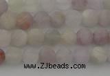 CNA671 15.5 inches 6mm round matte lavender amethyst beads