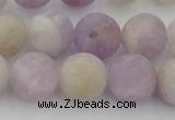 CNA674 15.5 inches 12mm round matte lavender amethyst beads