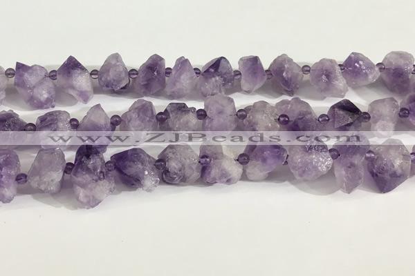 CNA696 15.5 inches 16mm - 20mm 

faceted nuggets lavender amethyst beads