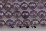 CNA701 15.5 inches 6mm round AB-color amethyst gemstone beads