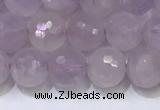 CNA789 15.5 inches 6mmm faceted round lavender amethyst beads