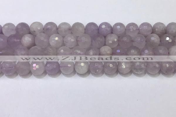 CNA791 15.5 inches 10mmm faceted round lavender amethyst beads