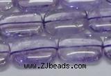 CNA852 15.5 inches 13*18mm rectangle natural light amethyst beads