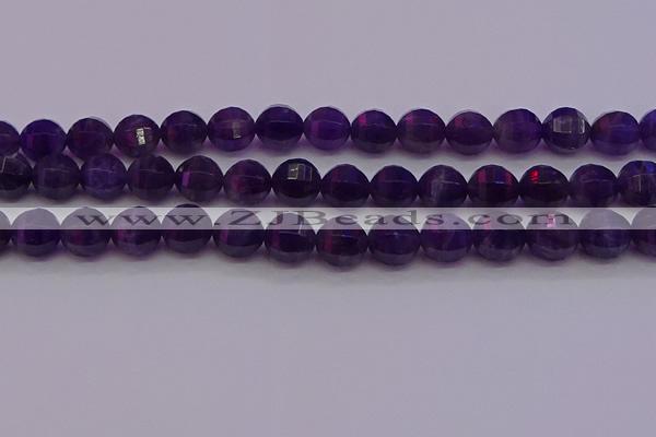 CNA934 15.5 inches 12mm pumpkin amethyst gemstone beads