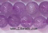 CNA953 15.5 inches 7mm round natural lavender amethyst beads