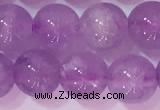 CNA954 15.5 inches 8mm round natural lavender amethyst beads