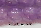 CNA980 15.5 inches 12*12mm drum natural lavender amethyst beads