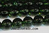 CNC442 15.5 inches 8mm round dyed natural white crystal beads