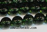 CNC443 15.5 inches 10mm round dyed natural white crystal beads