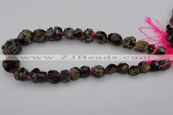 CNG1015 15.5 inches 10*14mm - 18*25mm nuggets red garnet beads