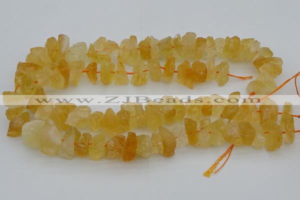 CNG1133 15.5 inches 8*12mm - 13*18mm nuggets citrine beads