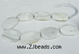 CNG1242 15.5 inches 30*40mm - 40*50mm freeform agate beads