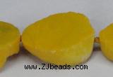 CNG1419 15.5 inches 25*35mm - 30*40mm freeform agate beads