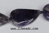 CNG1425 15.5 inches 22*30mm - 25*35mm freeform amethyst beads