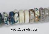 CNG1444 15.5 inches 6*15mm - 8*15mm nuggets agate gemstone beads