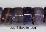 CNG1454 15.5 inches 10*20mm - 14*20mm nuggets agate gemstone beads