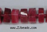 CNG1480 15.5 inches 10*15mm - 12*22mm nuggets agate gemstone beads