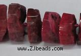 CNG1487 15.5 inches 10*15mm - 12*25mm nuggets agate gemstone beads