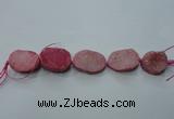 CNG1511 8 inches 20*30mm - 25*35mm freeform agate beads