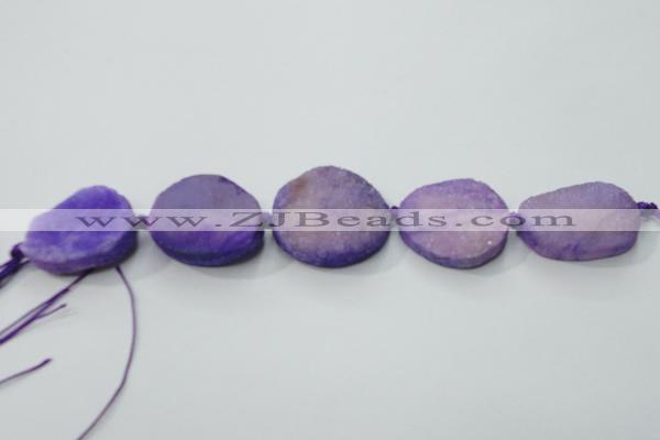 CNG1512 8 inches 20*30mm - 25*35mm freeform agate beads