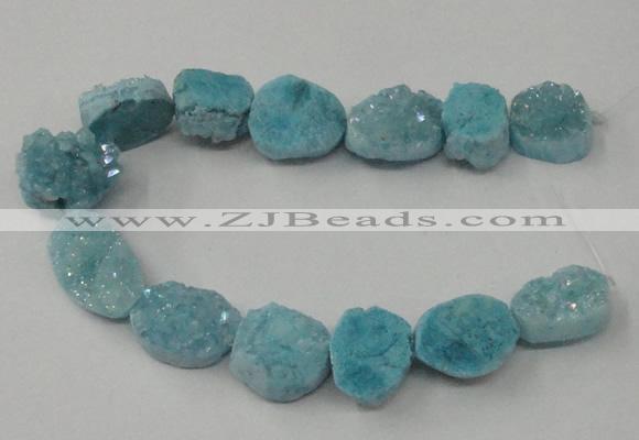 CNG1520 8 inches 12*16mm - 15*22mm freeform agate beads