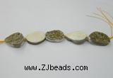 CNG1528 8 inches 22*30mm - 25*35mm freeform agate beads