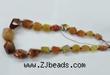 CNG1547 15.5 inches 10*14mm - 20*30mm nuggets agate beads