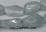 CNG1720 15.5 inches 15*20mm - 20*30mm nuggets aquamarine beads