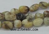 CNG207 15.5 inches 7*9mm nuggets feldspar gemstone beads