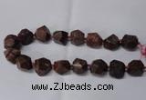 CNG2185 15.5 inches 13*18mm - 15*20mm faceted nuggets agate beads