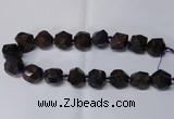 CNG2186 15.5 inches 13*18mm - 15*20mm faceted nuggets agate beads