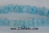 CNG2204 15.5 inches 8*10mm - 10*12mm nuggets plated druzy quartz beads