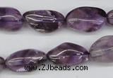 CNG25 15.5 inches 13*20mm nuggets amethyst gemstone beads