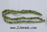 CNG2537 4*6mm – 6*10mm nuggets peridot beads wholesale