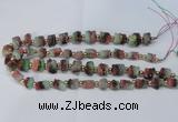 CNG2546 8*12mm – 13*18mm tube druzy quartz beads wholesale